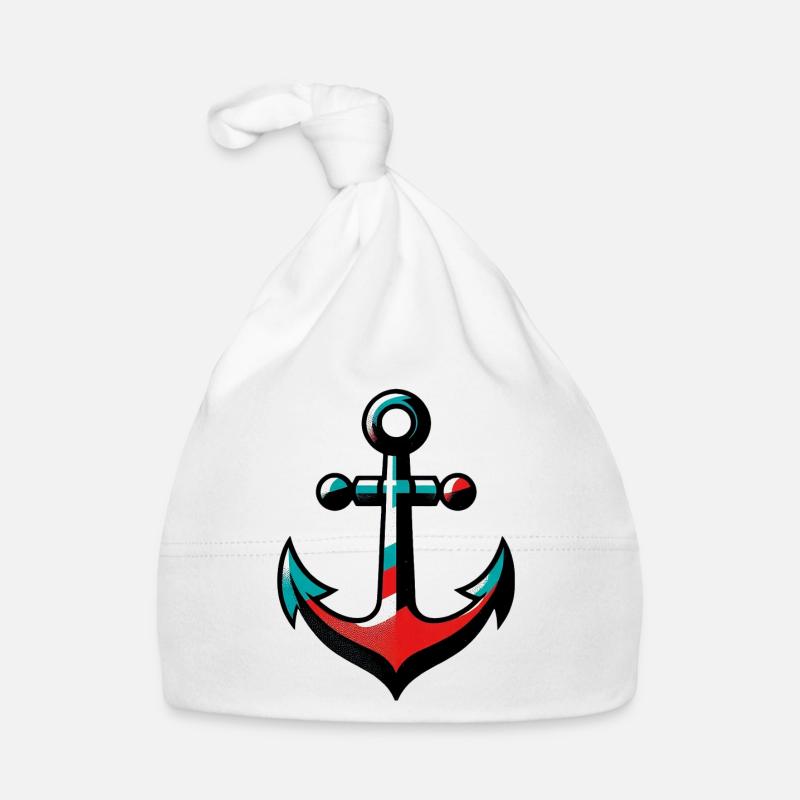 Ein Anker Baby Bio-Mütze