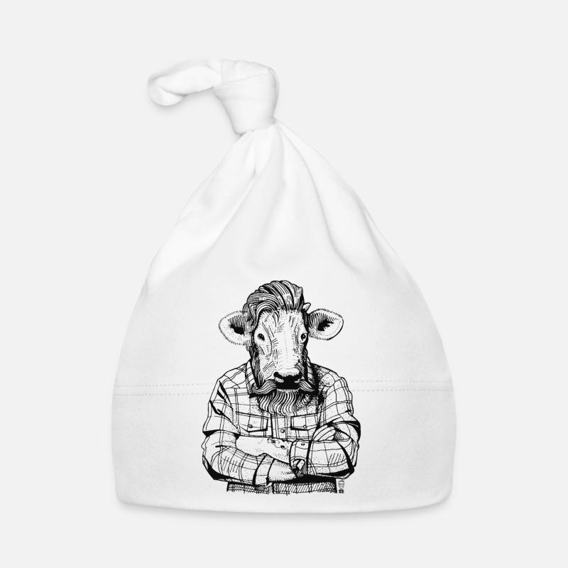 Mister Rindfleisch Baby Bio-Mütze