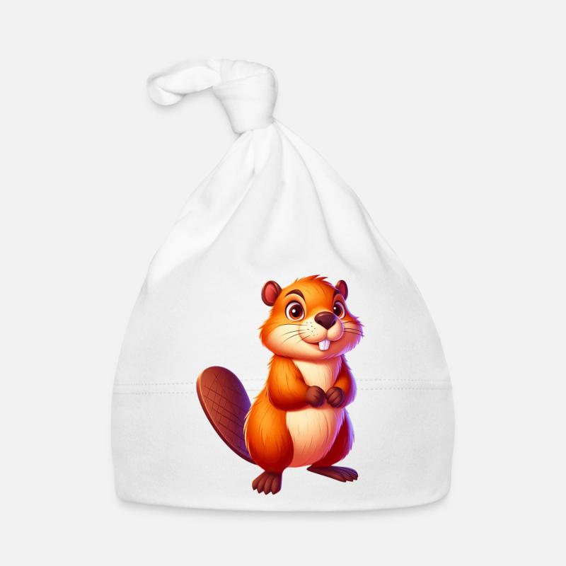 Castor Bonnet bio Bébé