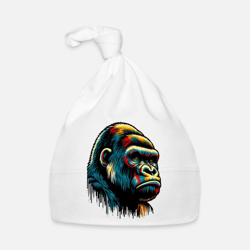 Gorilla Baby Bio-Mütze