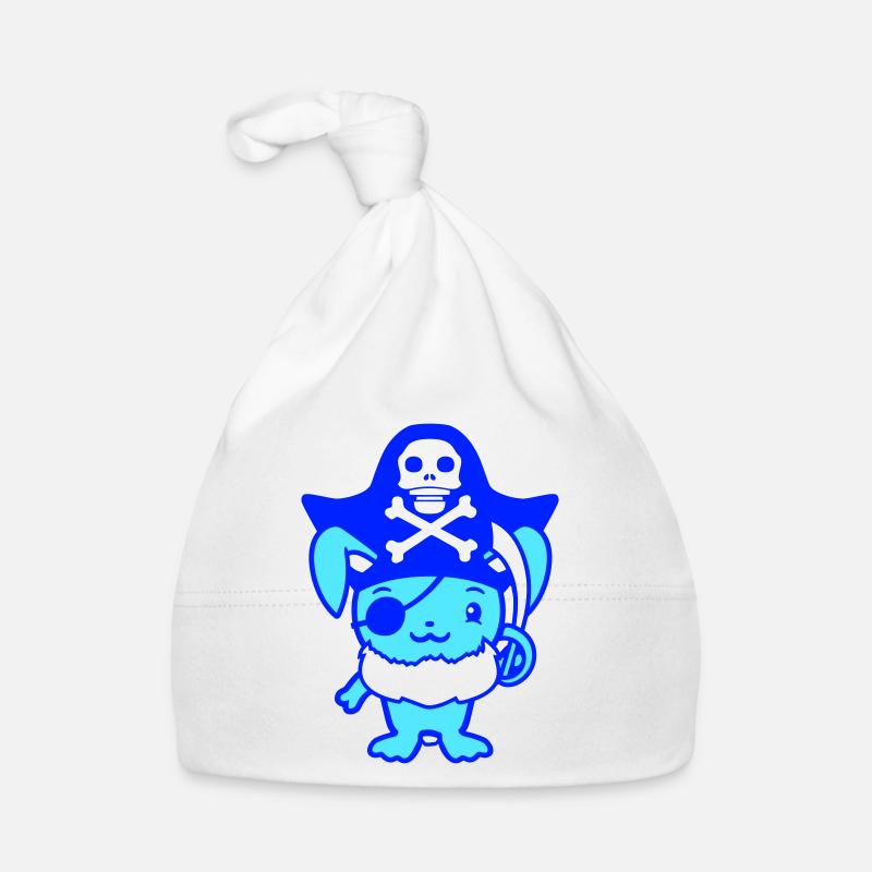Petit lapin mignon Patch pour l’œil du capitaine Bonnet bio Bébé