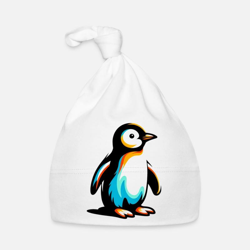 Pinguin Baby Bio-Mütze