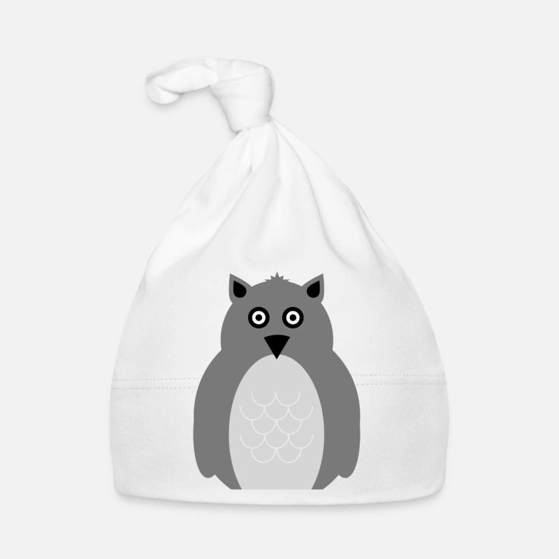 Eule Baby Bio-Mütze