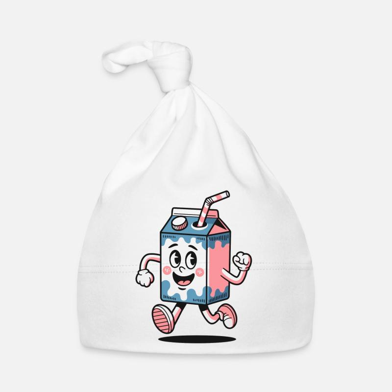 Milchtüte Maskottchen Dash Baby Bio-Mütze