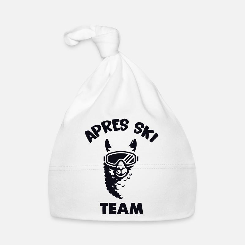Lama Alpaca Ski Masque Après-Ski Bonnet bio Bébé