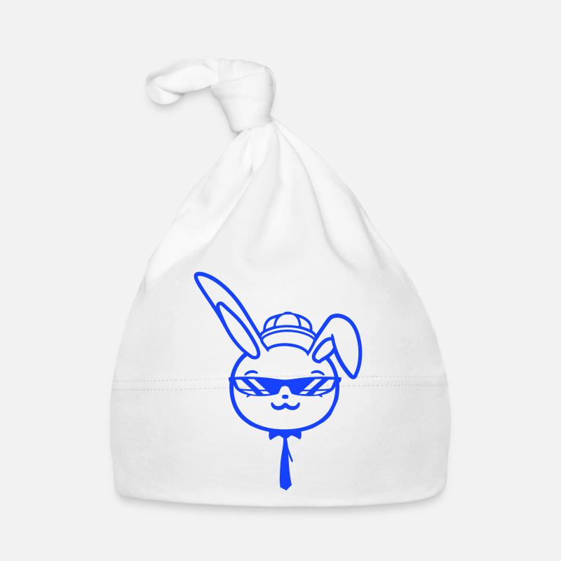 Lunettes de soleil lapin Cappy cravate Cool Hat Comic Bonnet bio Bébé