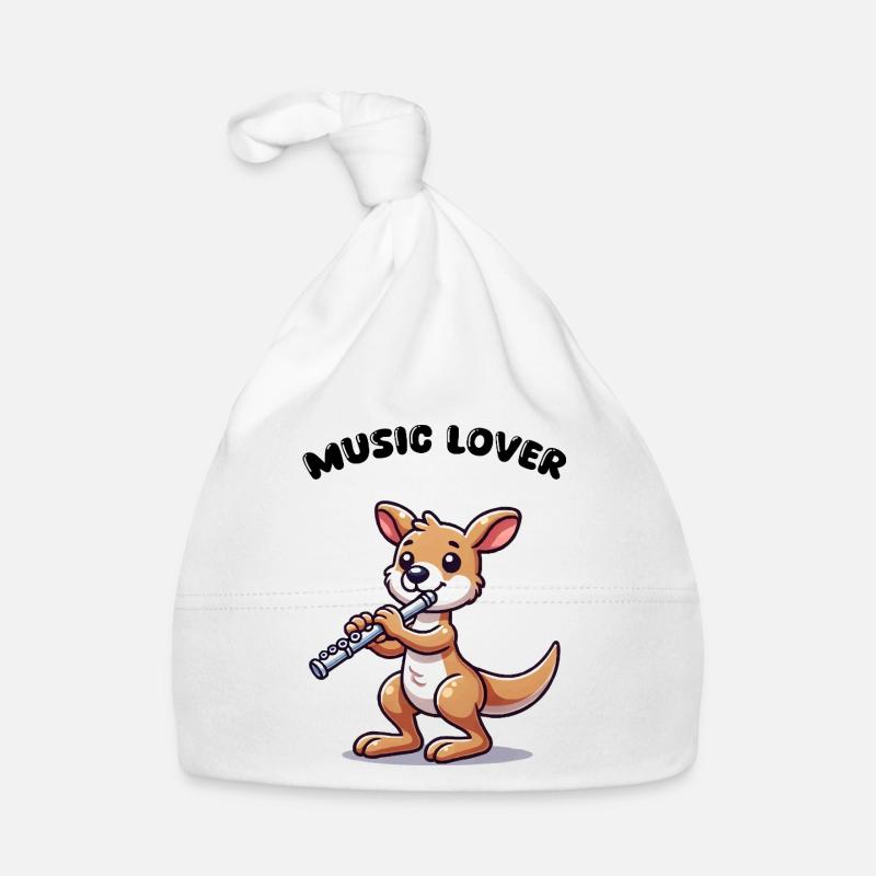 Kangeroo Flute Organic Baby Cap