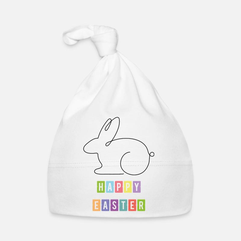 Joyeuses Pâques 2 Bonnet bio Bébé