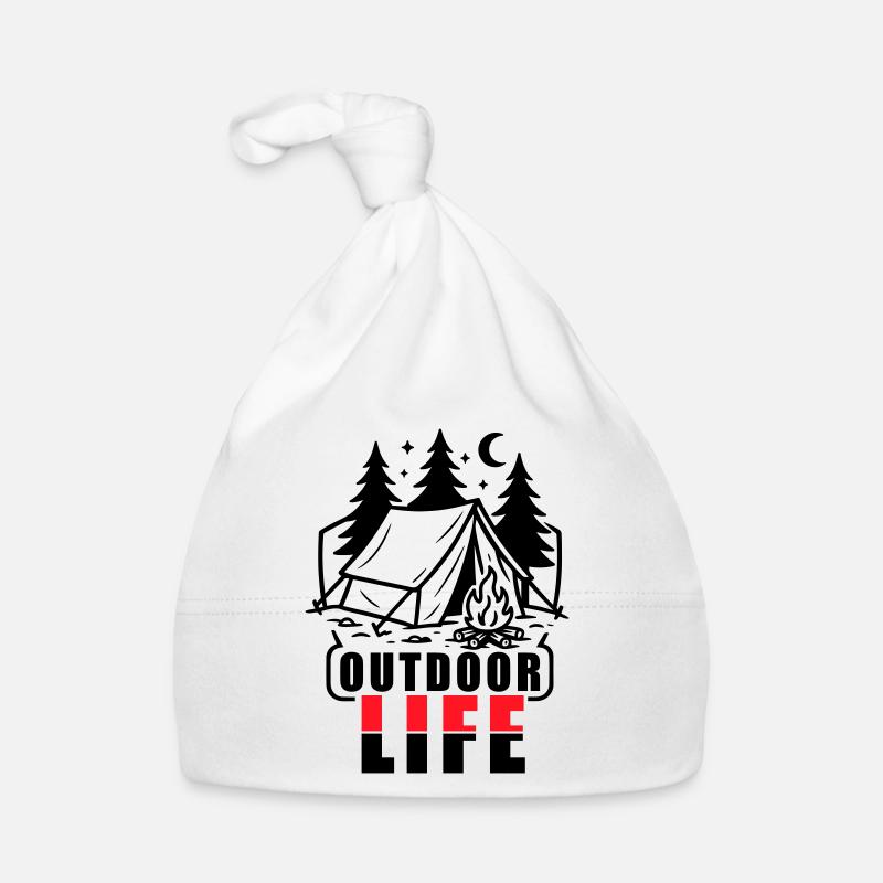 Outdoor Tent Organic Baby Cap