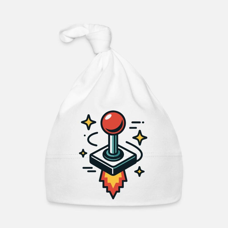 Joystick Rocket Baby Bio-Mütze