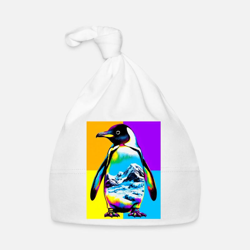 Pinguin Baby Bio-Mütze
