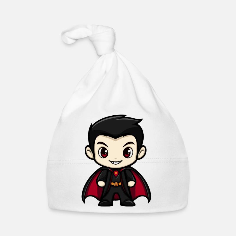 Vampire Comic Organic Baby Cap