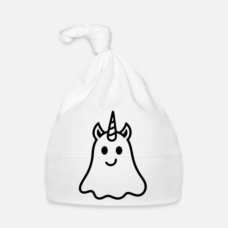 Unicorn Ghost Baby Bio-Mütze