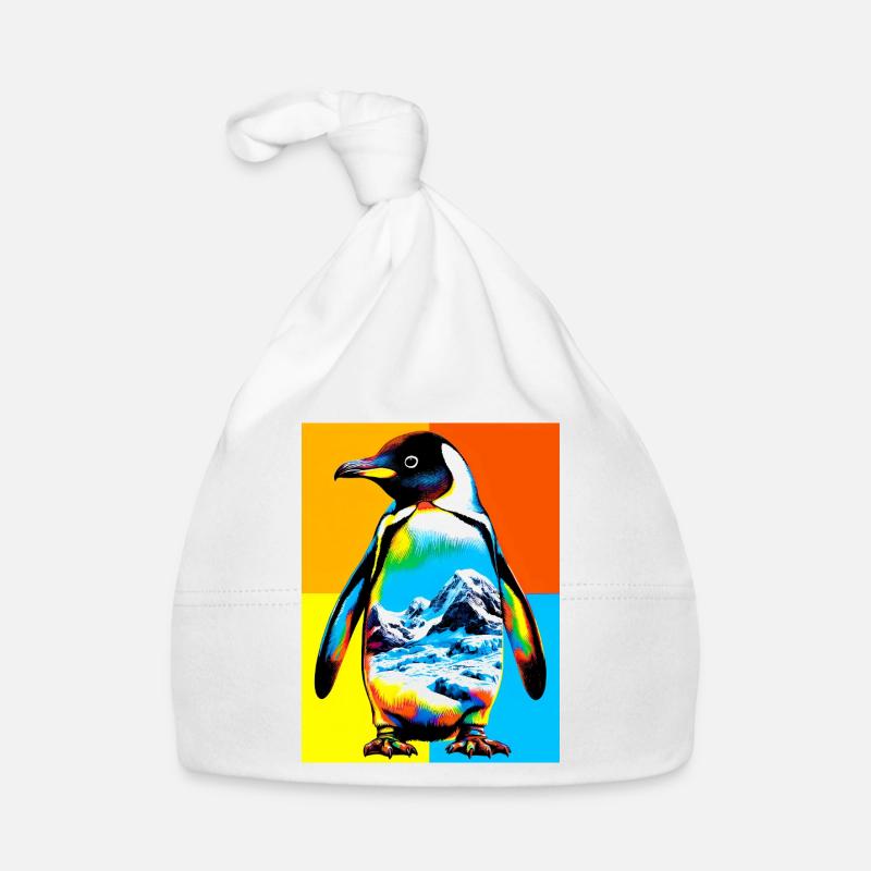 Pinguin Baby Bio-Mütze