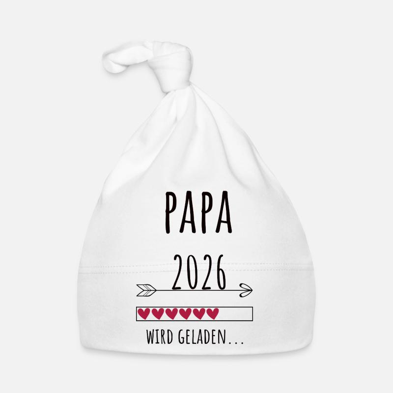 Futur papa 2026 Cadeau Grossesse Bonnet bio Bébé