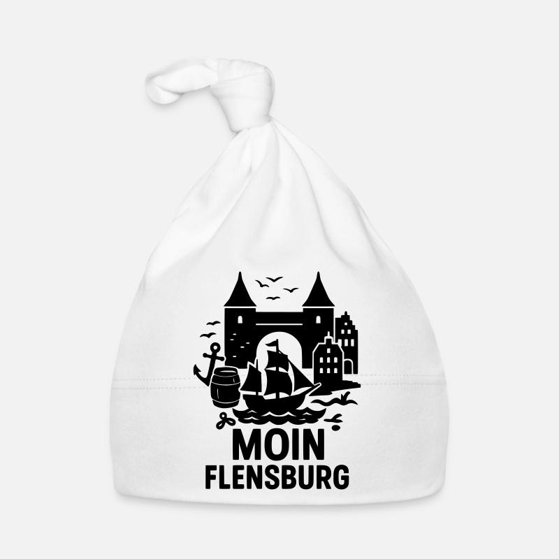flensburg moin anker seefahrer Baby Bio-Mütze