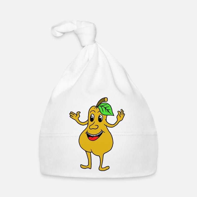 Poire drôle Bonnet bio Bébé