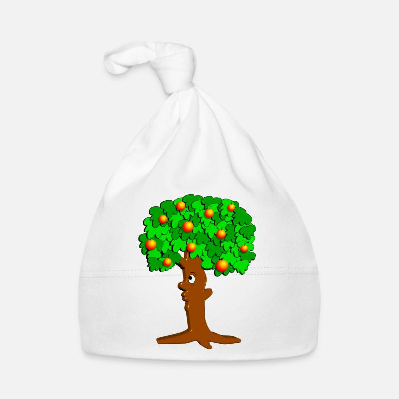 Apfelbaum Baby Bio-Mütze