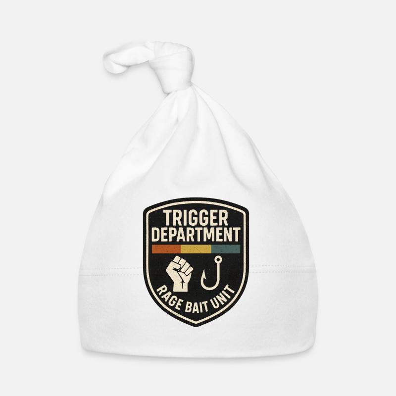 Trigger Department Rage Bait Patch, Lustig Baby Bio-Mütze