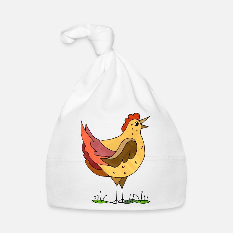 Henne Baby Bio-Mütze