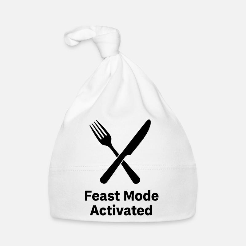 Mode festin activé Bonnet bio Bébé