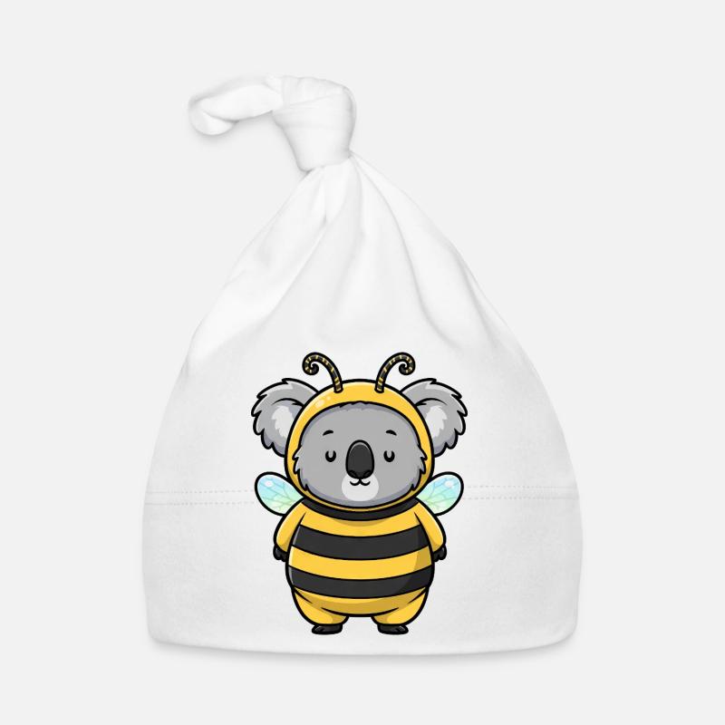 Déguisement de koala Abeille de Carnaval Bumblebee Bonnet bio Bébé