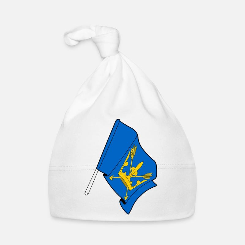 Suffolk Flag Organic Baby Cap