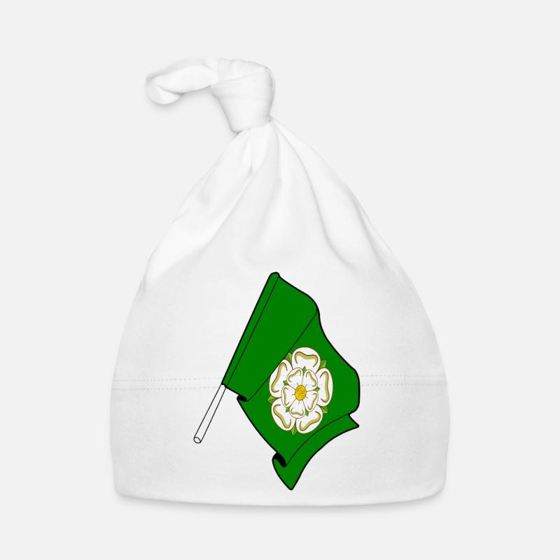 Drapeau du North Yorkshire Bonnet bio Bébé
