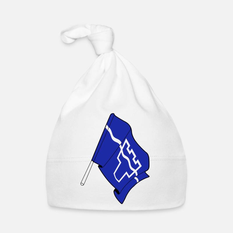 Drapeau du Tyne et de la Tenue Bonnet bio Bébé