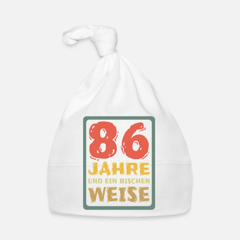 Alter 86 Baby Bio-Mütze