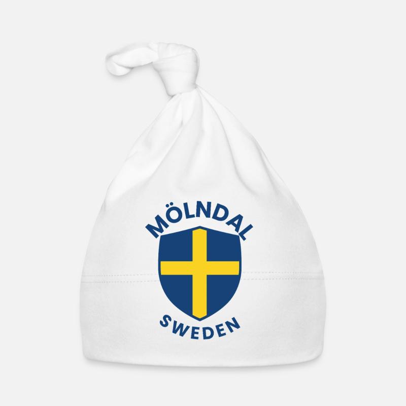 Bouclier de Mölndal Suède Bonnet bio Bébé
