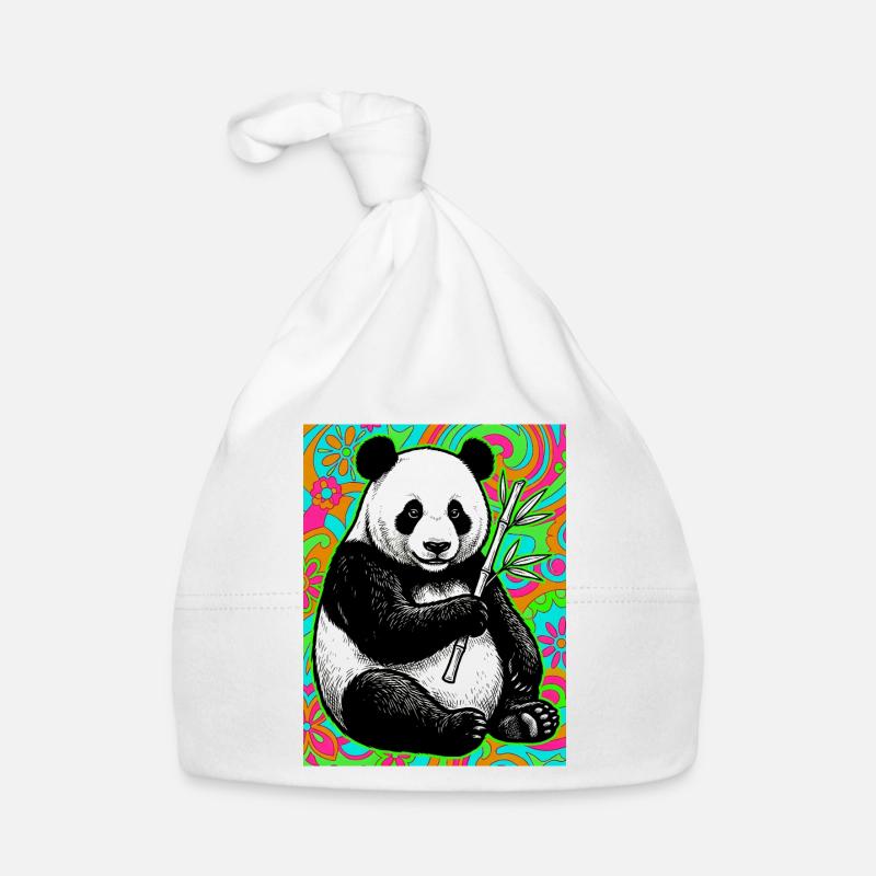 panda Organic Baby Cap