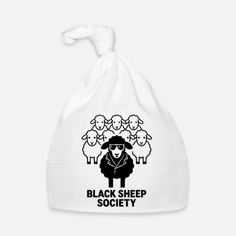 Nonconformist: The Black Sheep Circle Organic Baby Cap