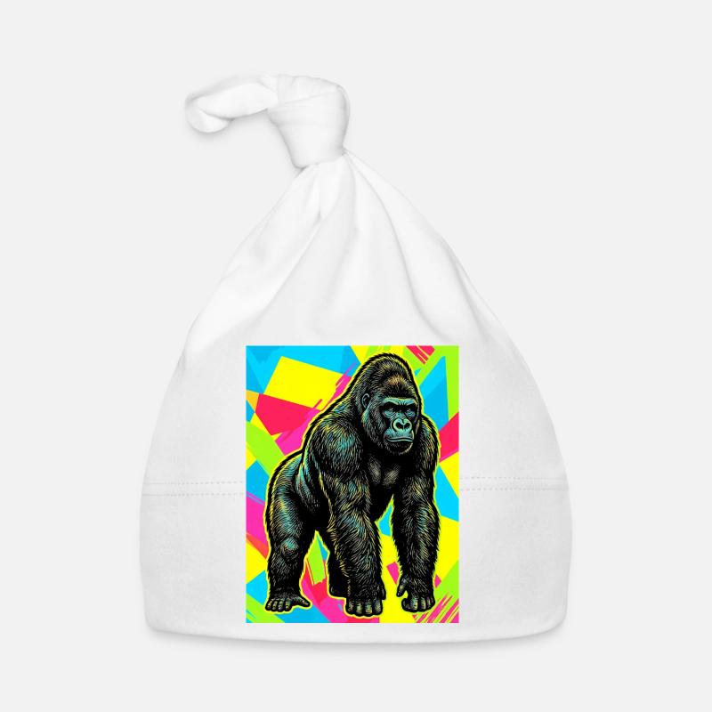 Gorilla Baby Bio-Mütze