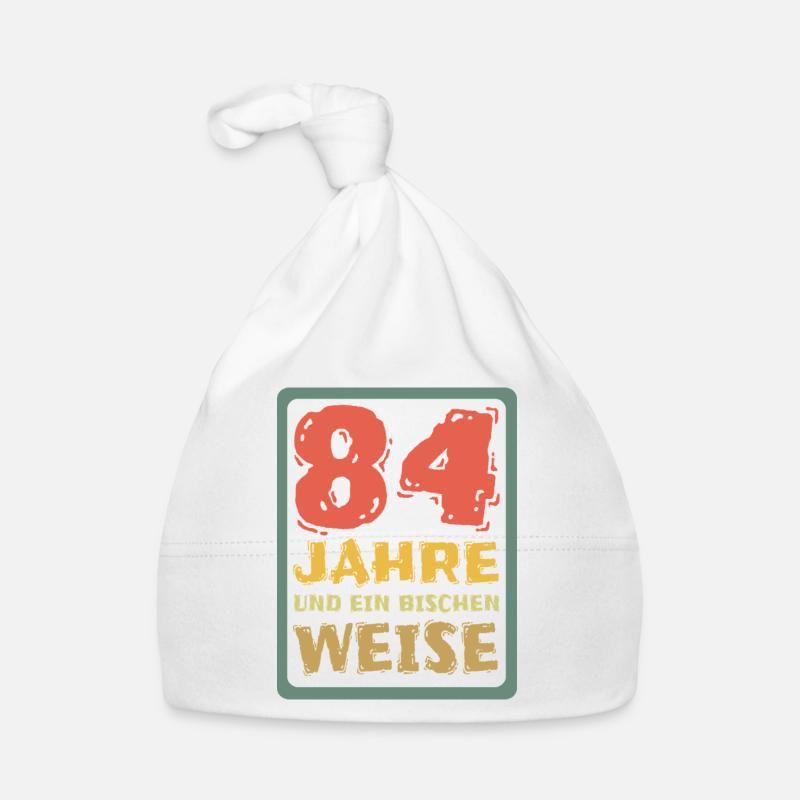 84 Jahre Und Ein Bisschen Weise Baby Bio-Mütze