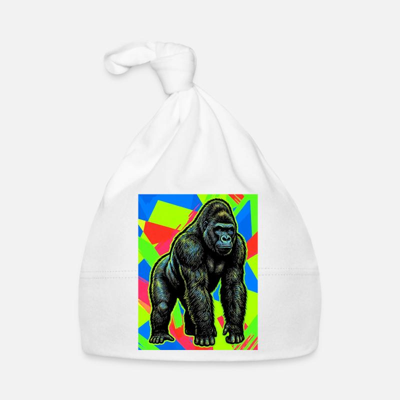 Gorilla Baby Bio-Mütze