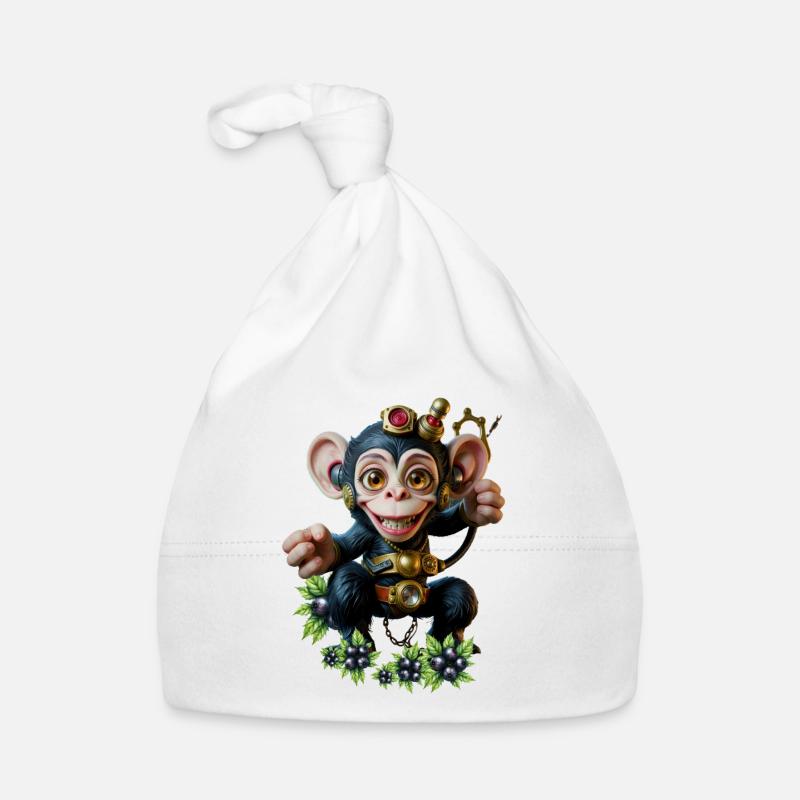 Combinaison Steampunk Bonnet bio Bébé