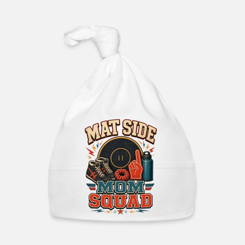 MAT SIDE MOM SQUAD Organic Baby Cap