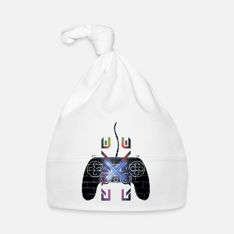 Manette game néon Bonnet bio Bébé