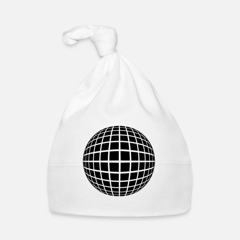 Optical illusion - bullet Organic Baby Cap