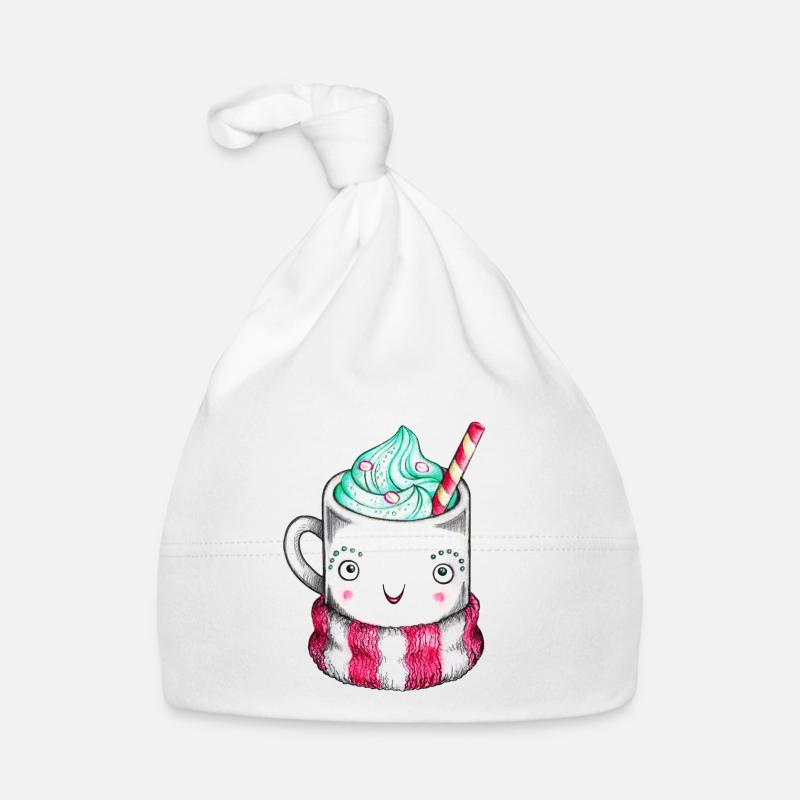 Cute Cup - tasse de cacao, tasse de Noël Bonnet bio Bébé