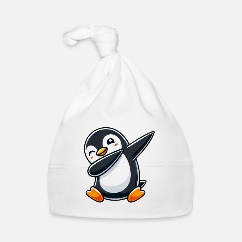 Pinguin Dab Ein cooler tanzender Pinguin Dabbing D Baby Bio-Mütze