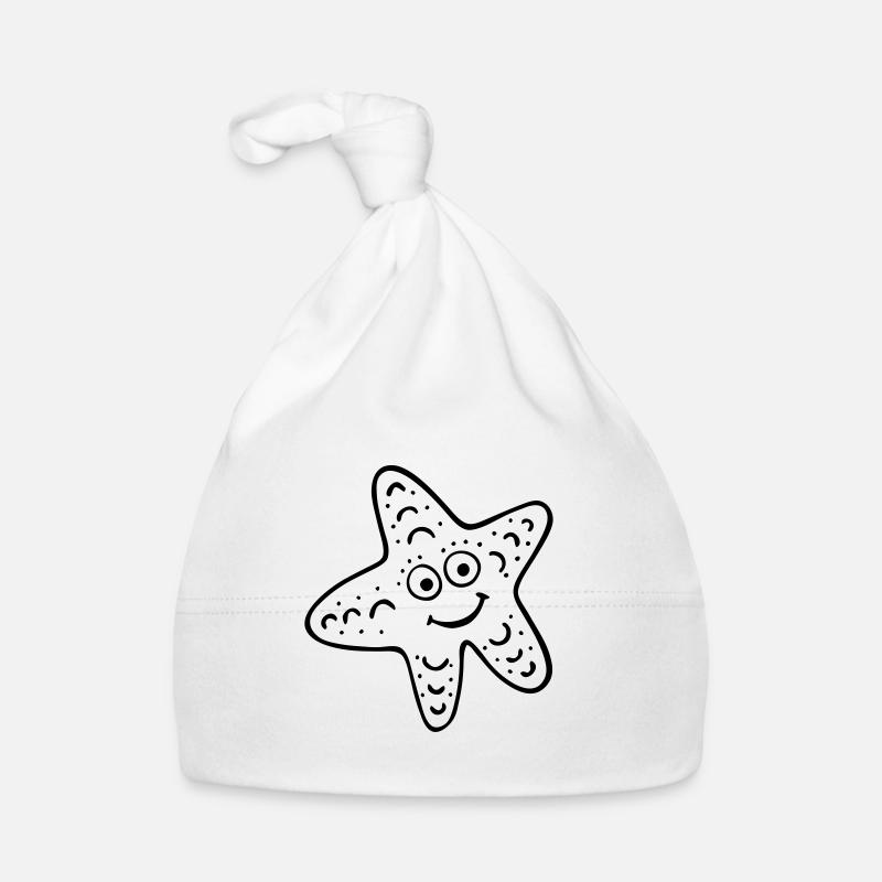 étoile de mer Bonnet bio Bébé