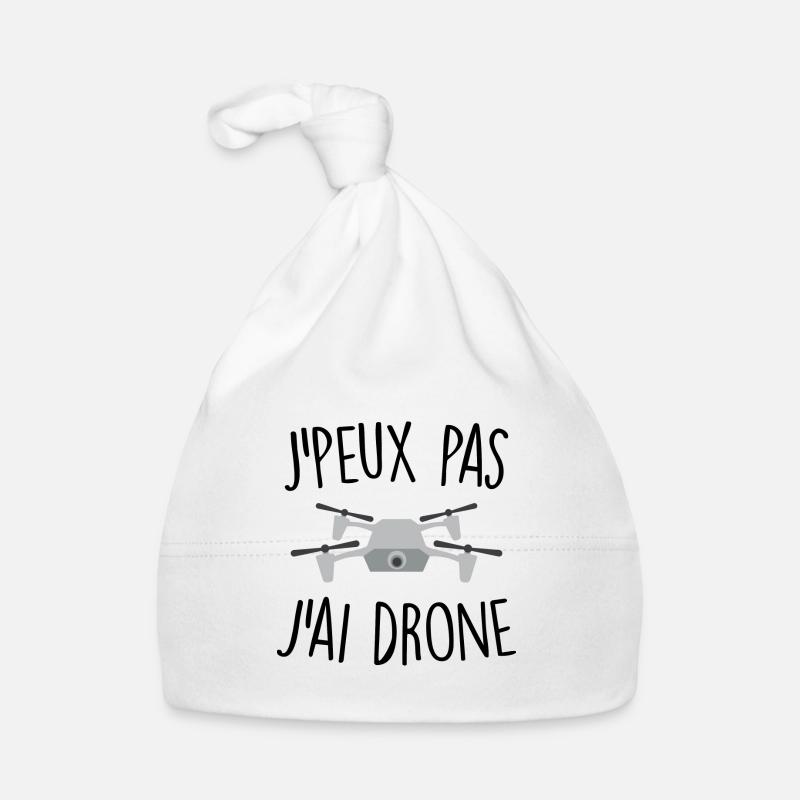 J'peux pas j'ai drone Bonnet bio Bébé