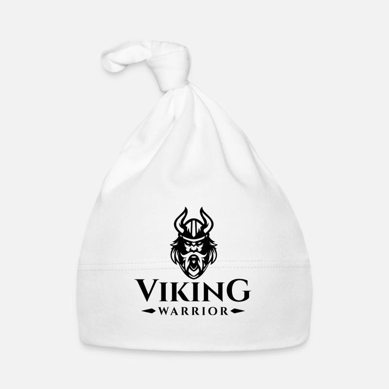 Wikinger Krieger Baby Bio-Mütze