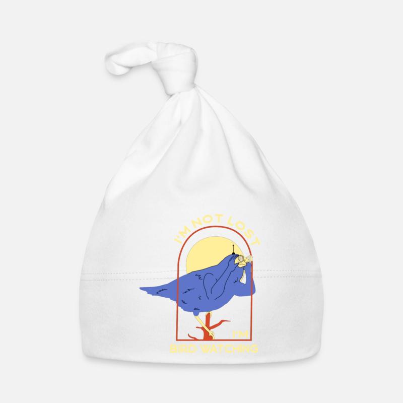 Bird Nerd Lustiges Vogel Design Baby Bio-Mütze