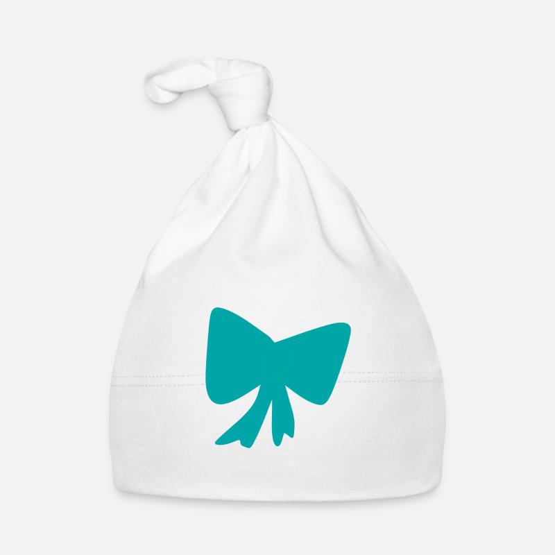 Icône bleue en boucle Bonnet bio Bébé