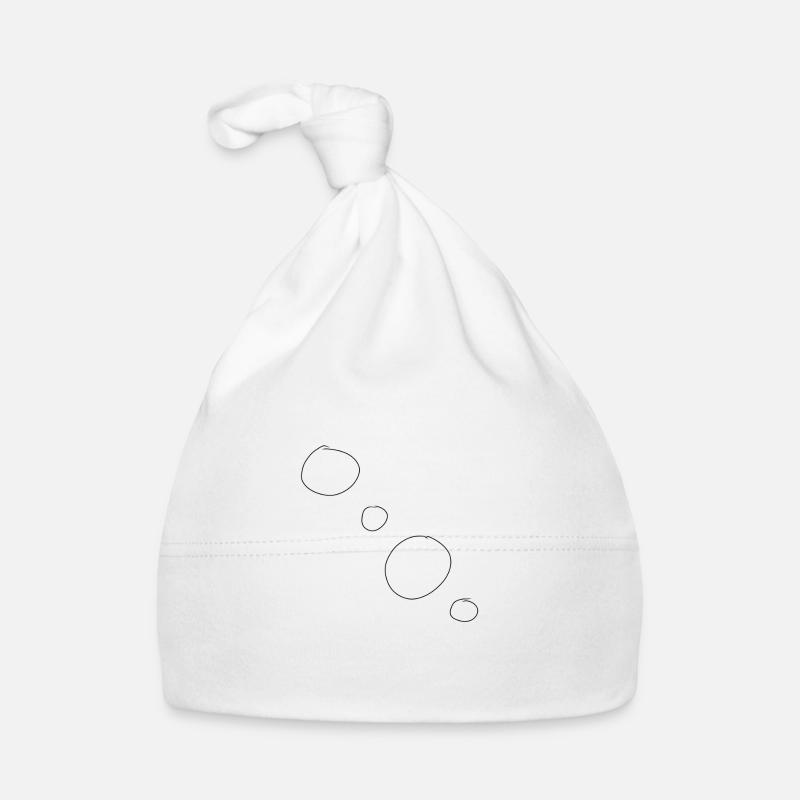 Circles Circle Shape Symbol Organic Baby Cap