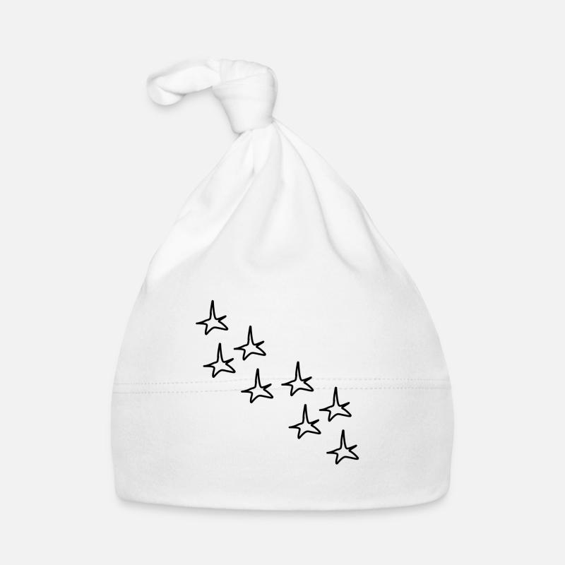 Star Shape Star Shape Symbol Organic Baby Cap