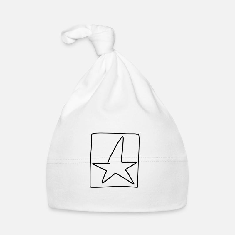 Star Square Icon Organic Baby Cap